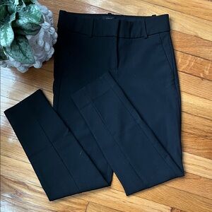 J. Crew Cameron Classic Black Dress Pants, Women’s Size 00
